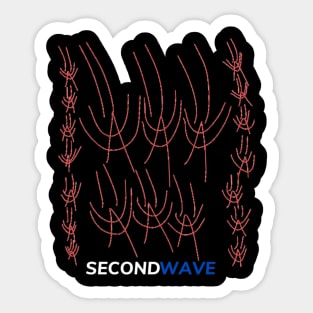 Secondwave Black 9 Sticker